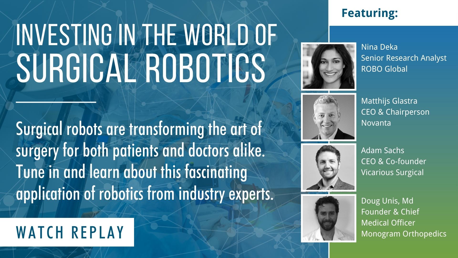 [VIDEO] Investing in the World of Surgical Robotics